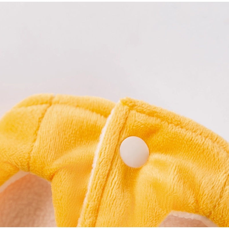 In Autumn And Winter, The Dog Is Funny. The Hot Spring Fish Wears A Hat And A Vest, Transforming Into A Teddy Cotton-padded Suit For Pet Dogs