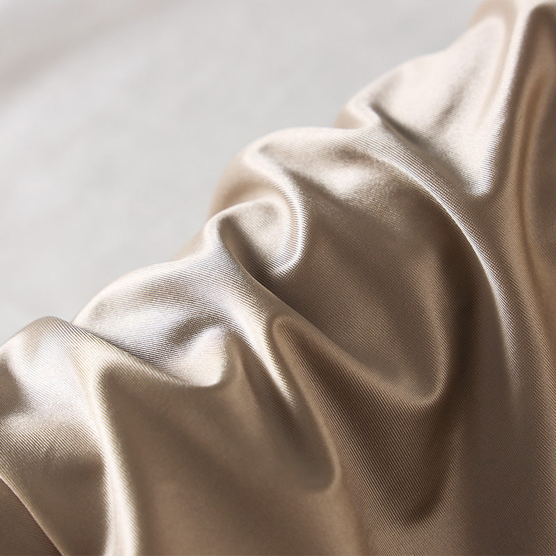 Mens Underwear Business Ice Silk Light Luxury Satin Boxers